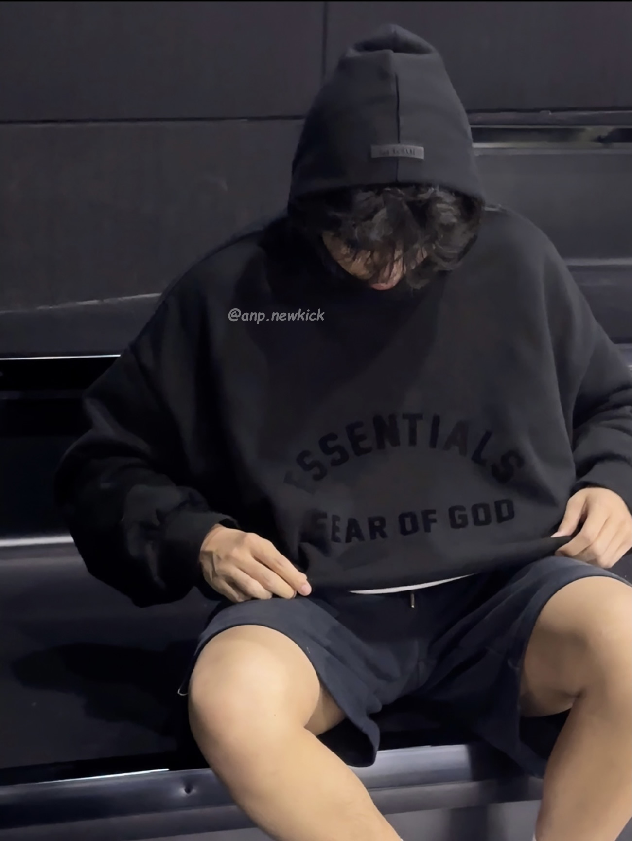 Fear Of God Essentials Tee Black (2) - newkick.cc